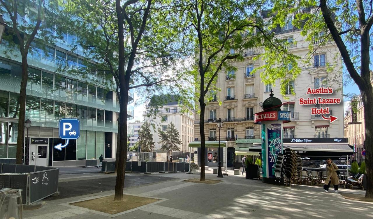 Austin'S Saint Lazare Hotel Paris Exteriör bild